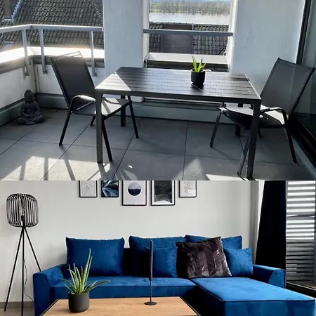 Piso Superior - Exklusives Apartment An Der Promenade Mit Rheinsicht & Loggia Emmerich Exterior photo
