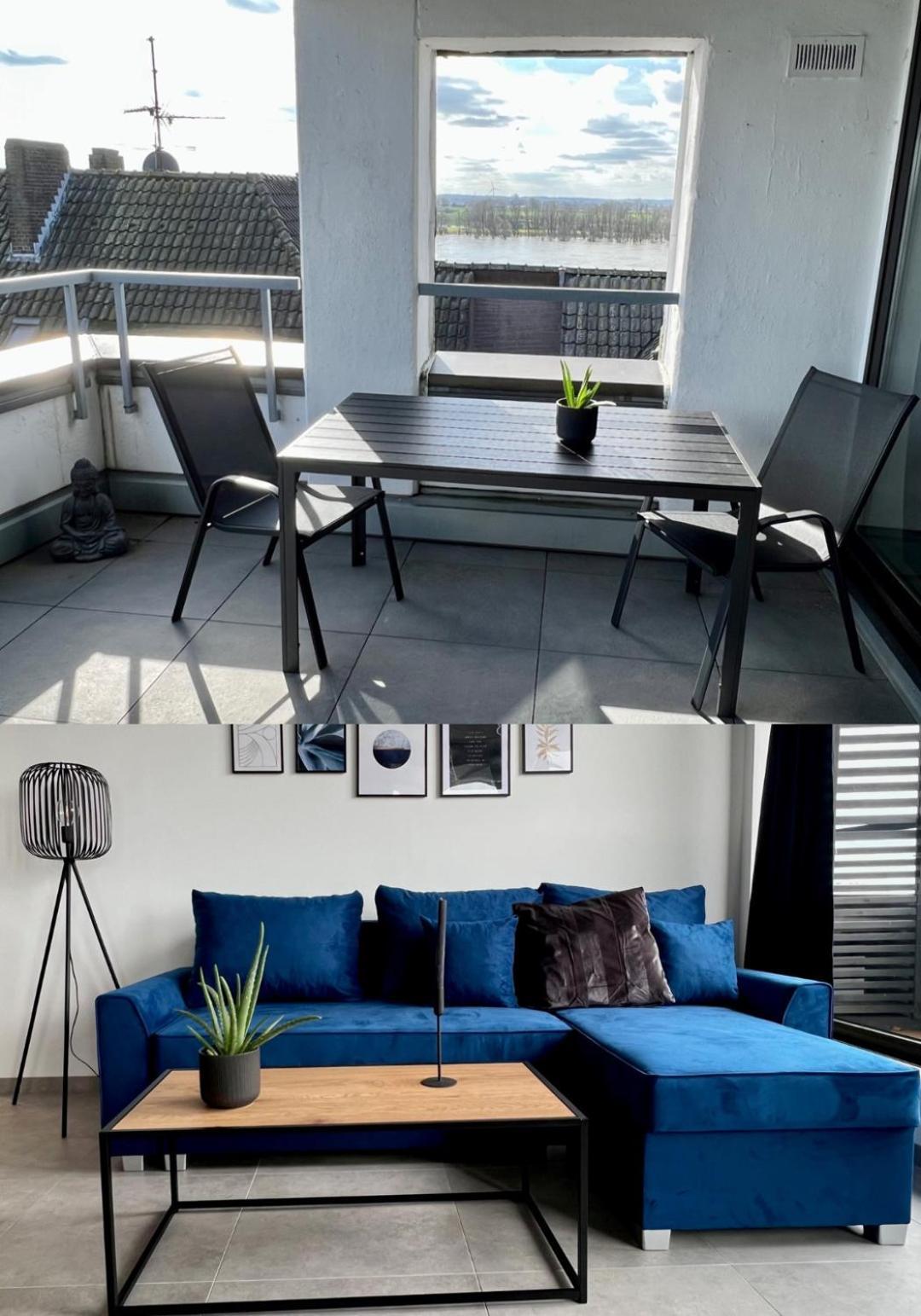 Appartement Piso Superior - Exklusives An Der Promenade Mit Rheinsicht & Loggia Emmerich